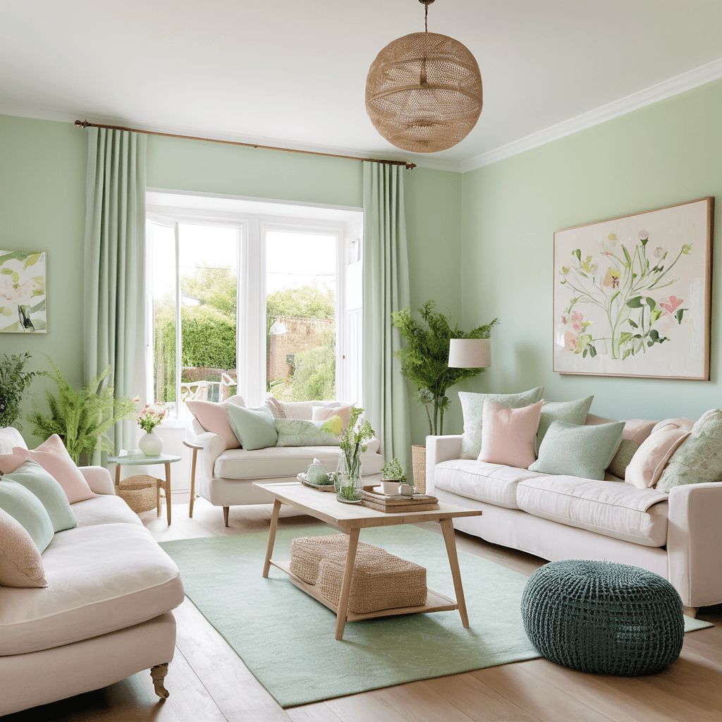 Inspirasi warna hijau sage untuk cat rumah