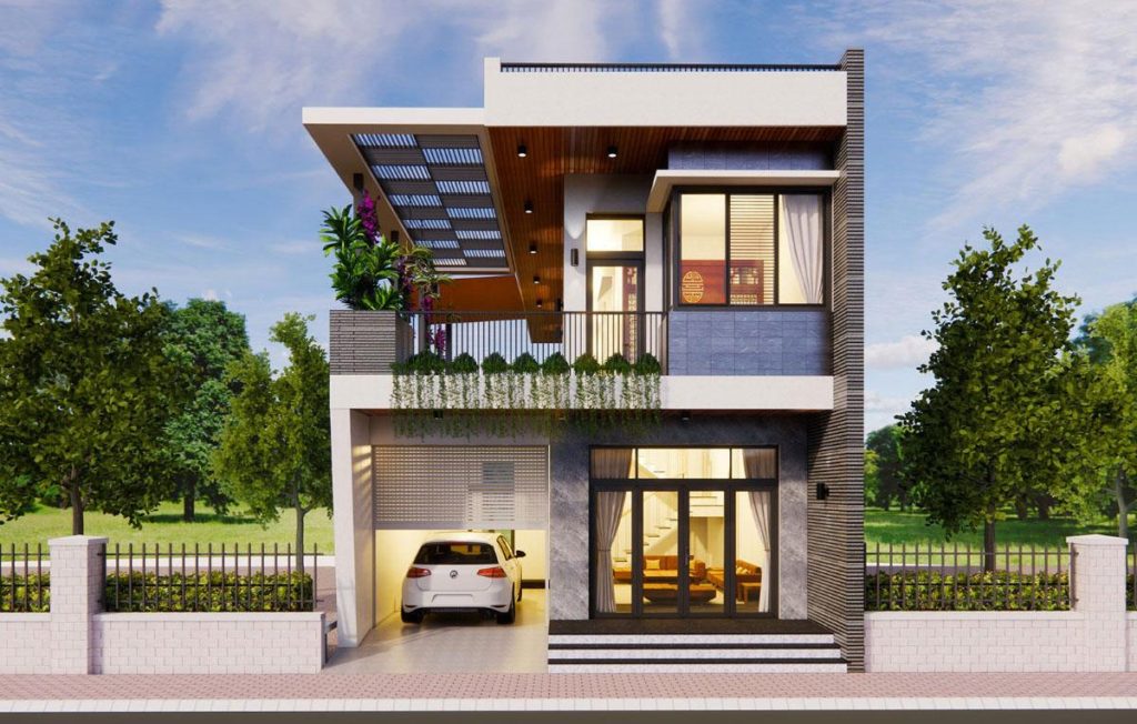 rumah 8x12 2 lantai
