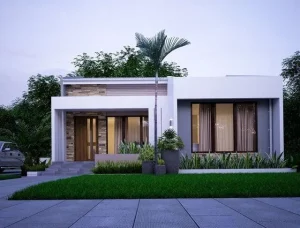 desain rumah 6x12 lantai 1