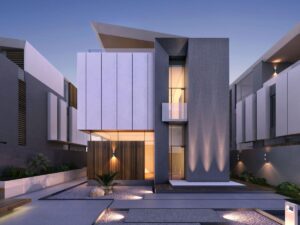 rumah minimalis fasad