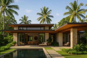 rumah minimalis modern tropis