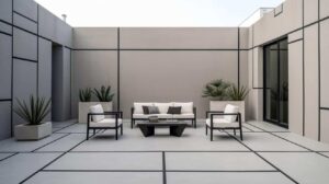 teras monokrom modern