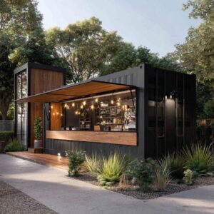 desain warung industrial