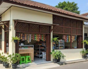 desain warung sederhana di kampung